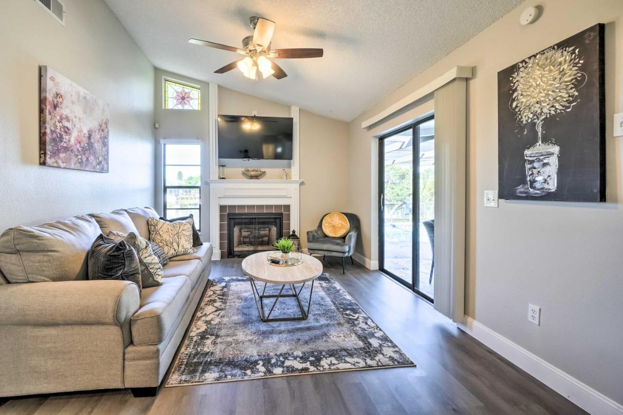 Waterfront Port Richey House With Heated Pool! Vila Exterior foto