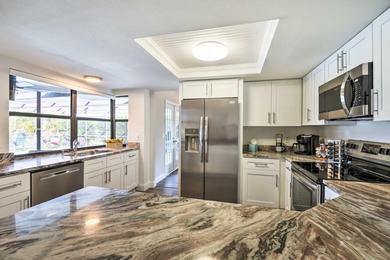 Waterfront Port Richey House With Heated Pool! Vila Exterior foto