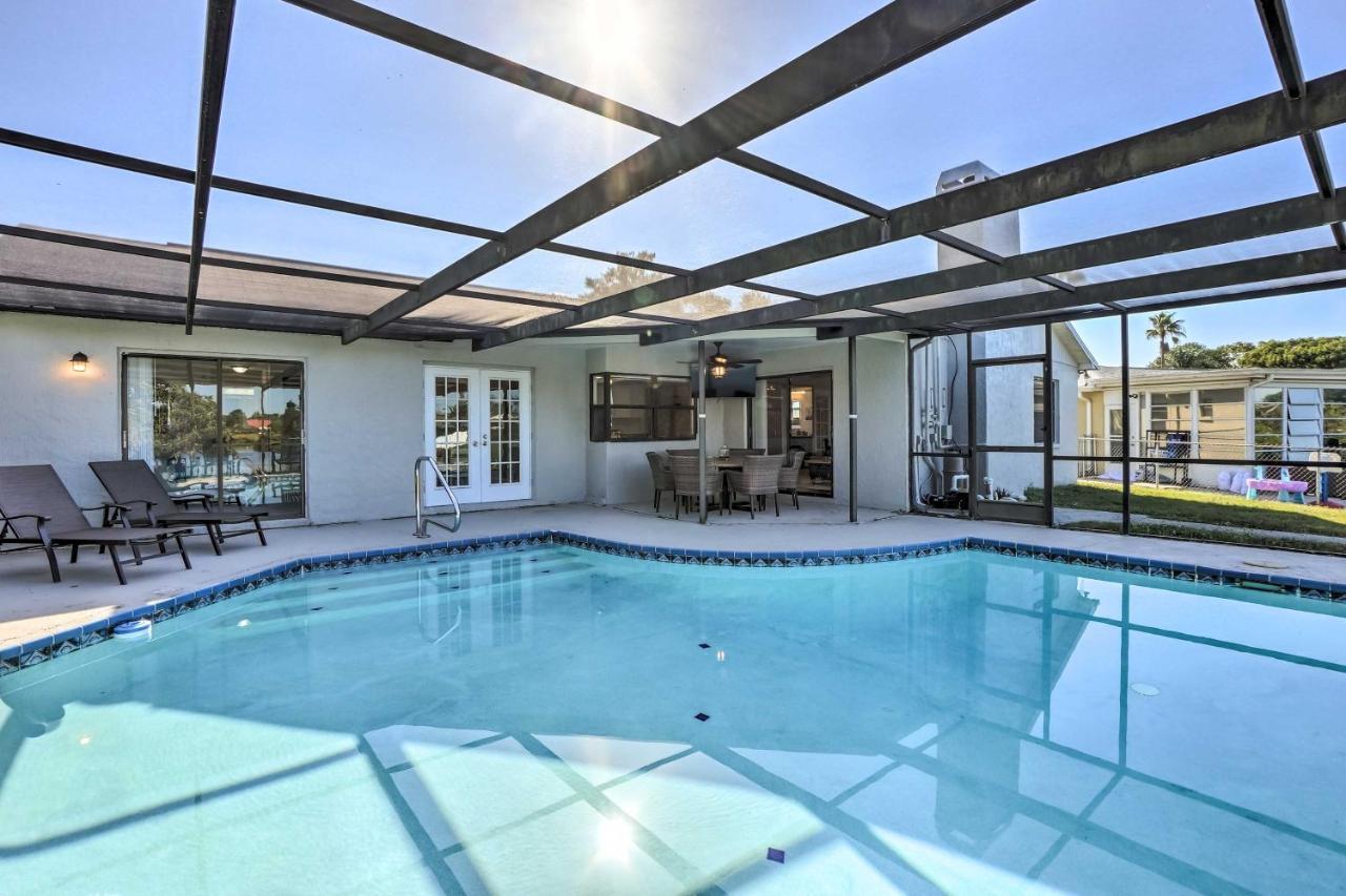 Waterfront Port Richey House With Heated Pool! Vila Exterior foto